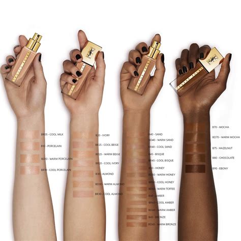 ysl le teint touche eclat foundation makeupalley|YSL touche eclat cushion shades.